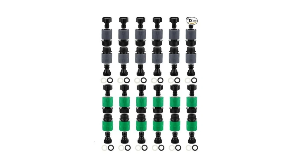 Amazon code: Rossesay 48 Pcs Garden Hose Quick Connec