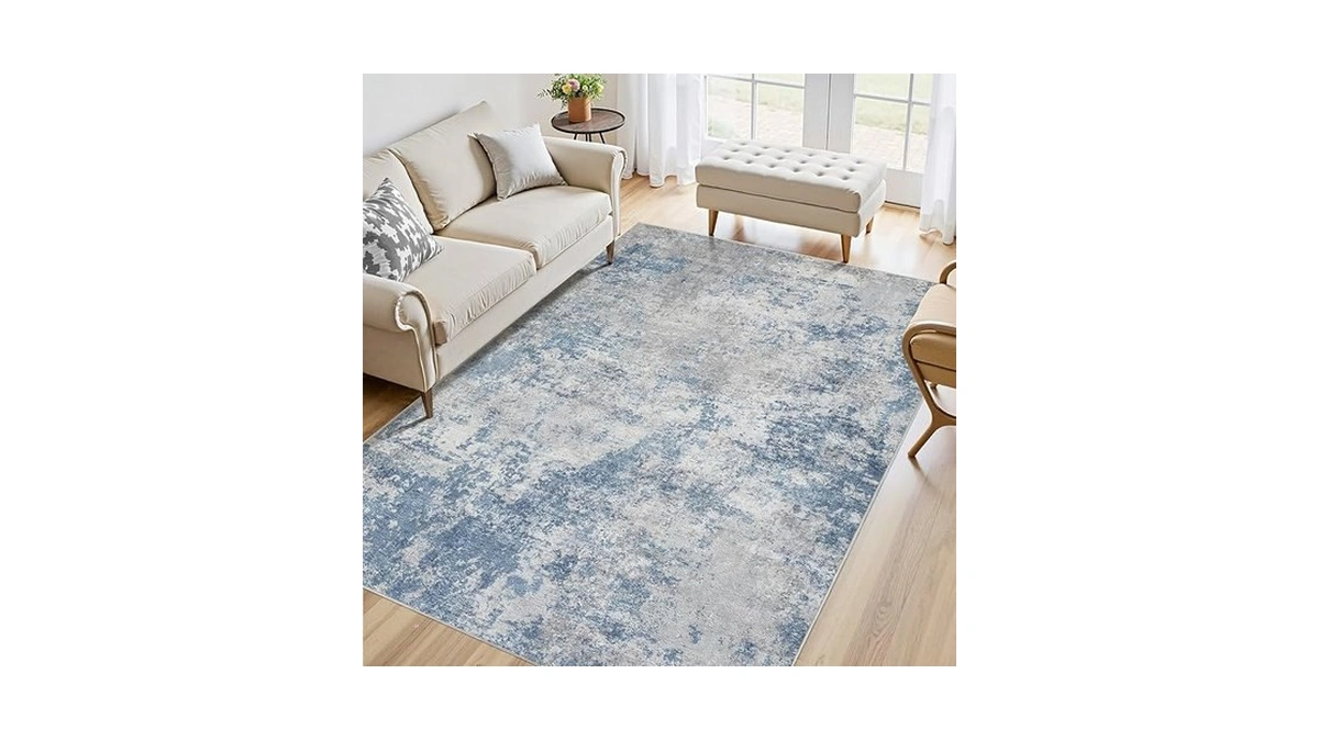 Amazon code: 5x7 Washable Living Room Rug Non-slip Mo