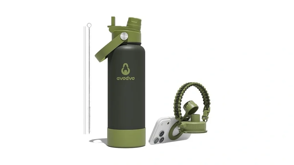 Amazon code: Avodvo 40 Oz Insulated Water Bottle With
