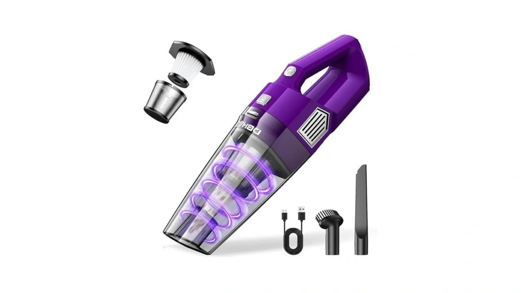 Amazon code: Dbhal Handheld Vacuum Cordless 15000pa P