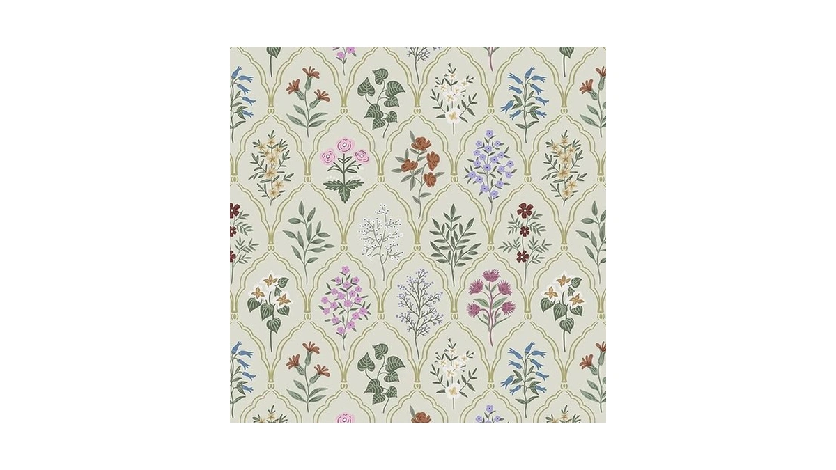Amazon coupon: Dimoon Retro Farmhouse Flower Wallpaper
