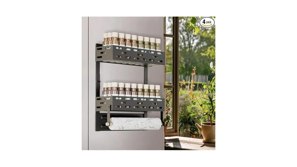 Amazon code: Ptaexcel Magnetic Spice Rack For Refrige