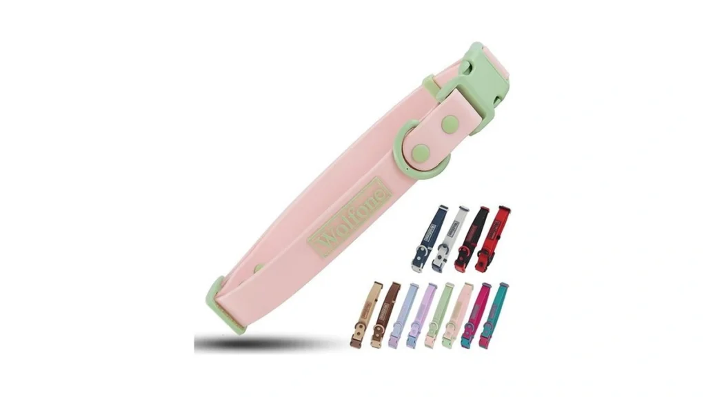 Amazon coupon: Wolfone Waterproof Dog Collar With Quick