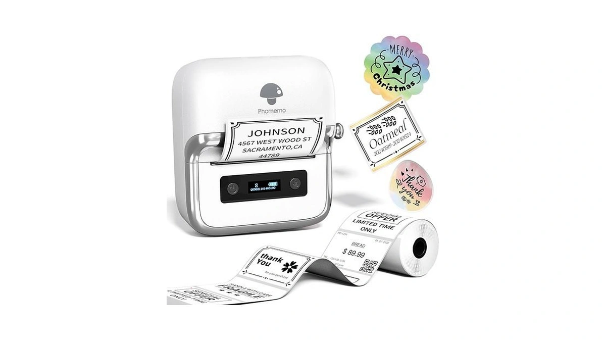 Amazon code: Phomemo M250 Label Maker Machine With Ta
