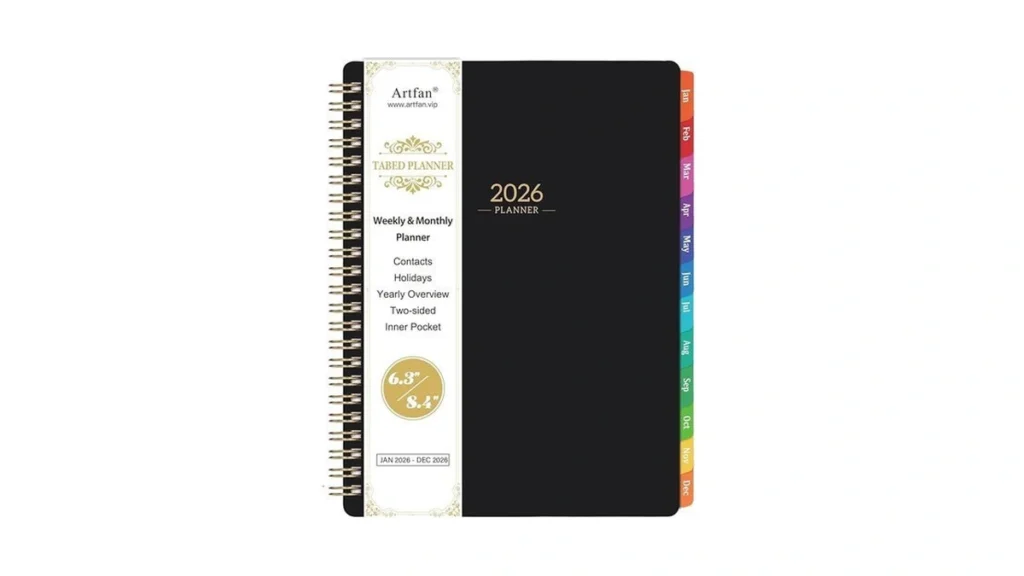 Amazon code: Planner 2026 - Planner Calendar 2026 Jan