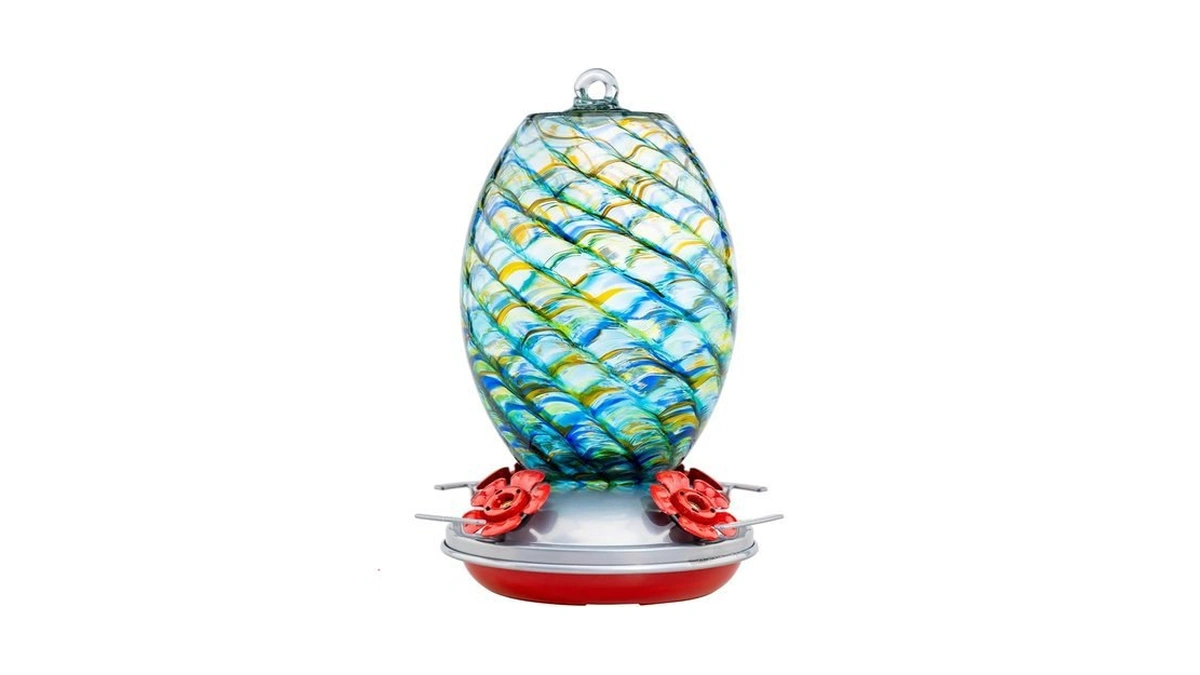 Amazon code: Muse Garden Glass Humming Bird Feeders F