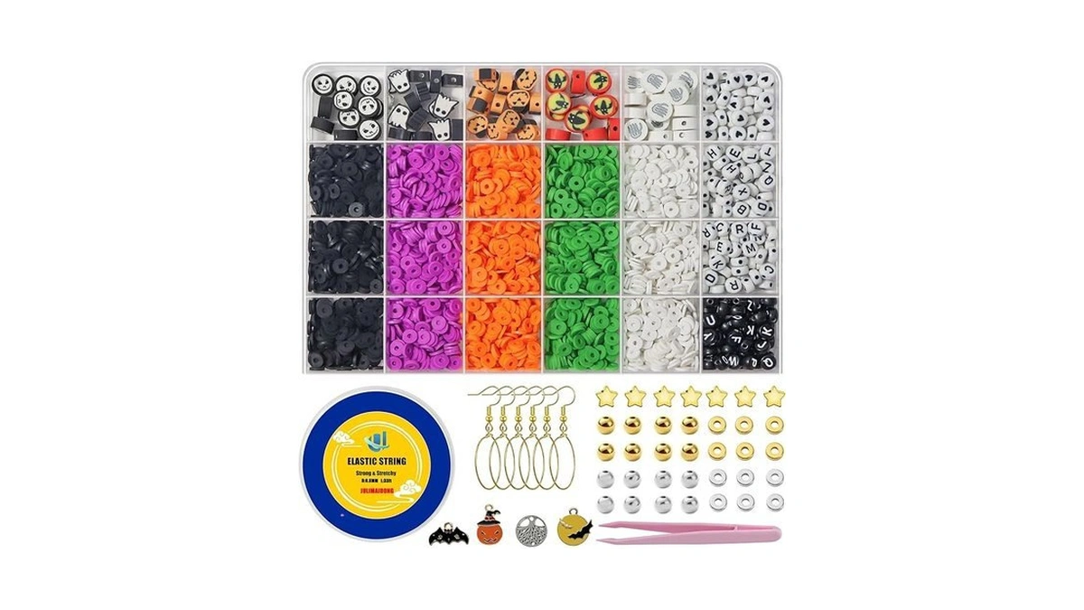 Amazon code: Julimaidong 3000 Pcs Halloween Polymer C