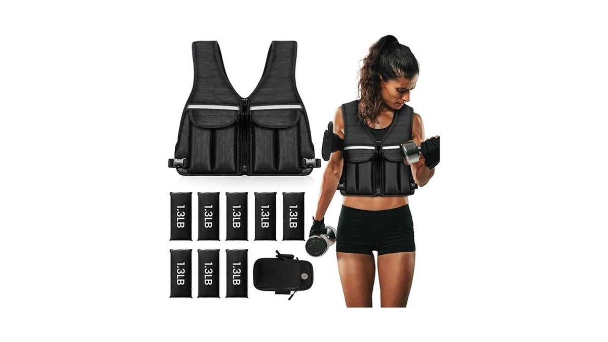 Amazon code: Prodigen Adjustable Weighted Vest 0-12 L