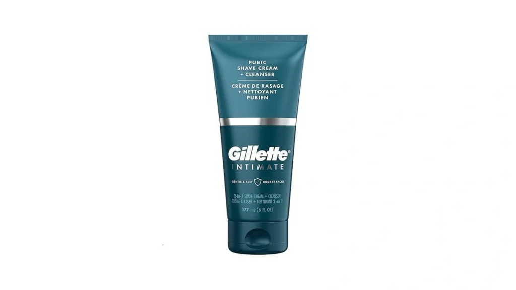 Amazon coupon: Gillette Intimate 2 In 1 Pubic Shave Cre