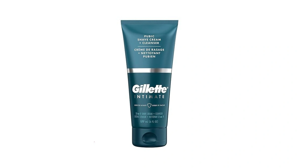 Amazon coupon: Gillette Intimate 2 In 1 Pubic Shave Cre