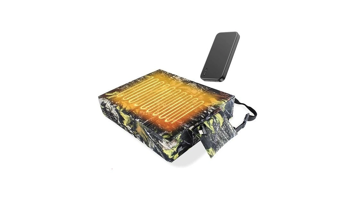 Amazon code: Fisoceny Heated Hunting Seat Cushion Pad