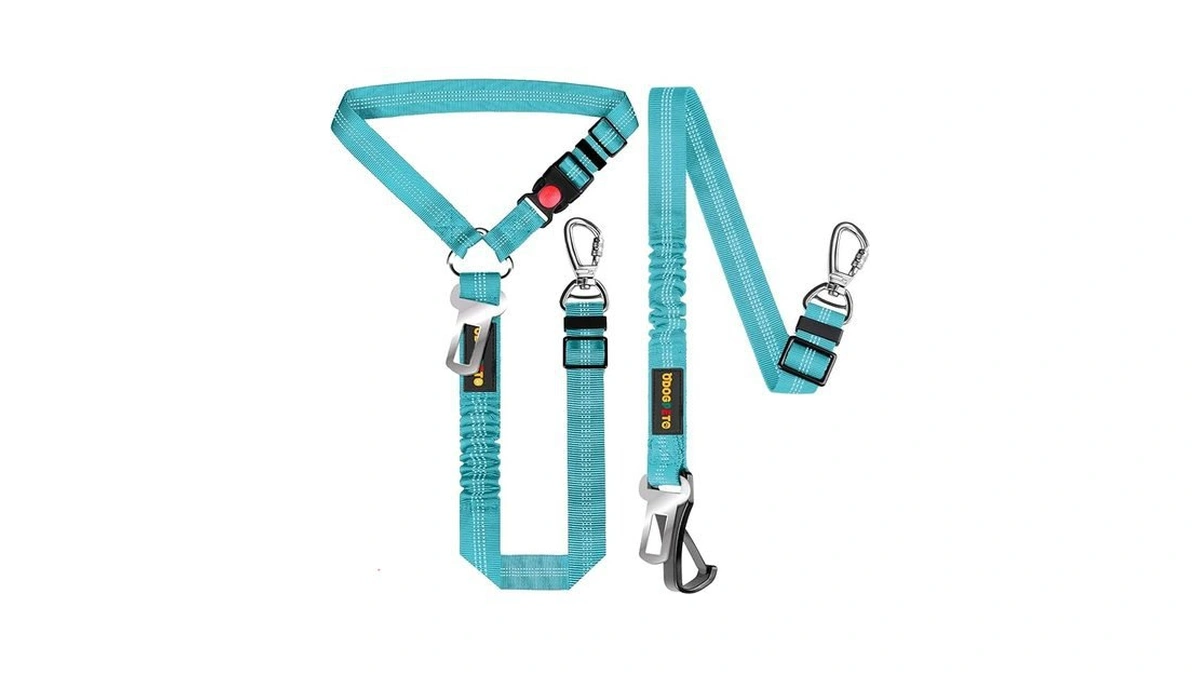 Amazon coupon: Odogpeto Dog Seat Belt For Car Adjustabl