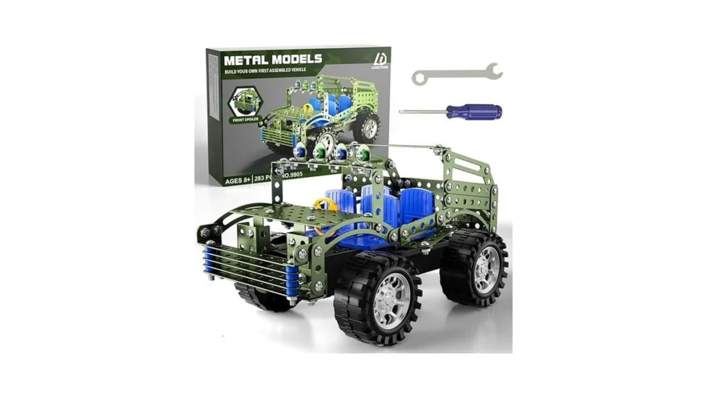 Amazon coupon: Lucky Doug Building Toys Model Truck Set
