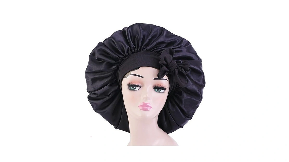 Amazon coupon: Satin Bonnet Silk For Hair Sleeping Wome