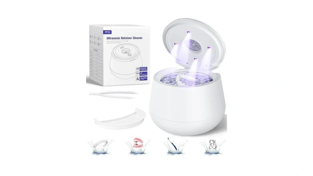 Amazon code: 45khz Ultrasonic Retainer Cleaner 200ml