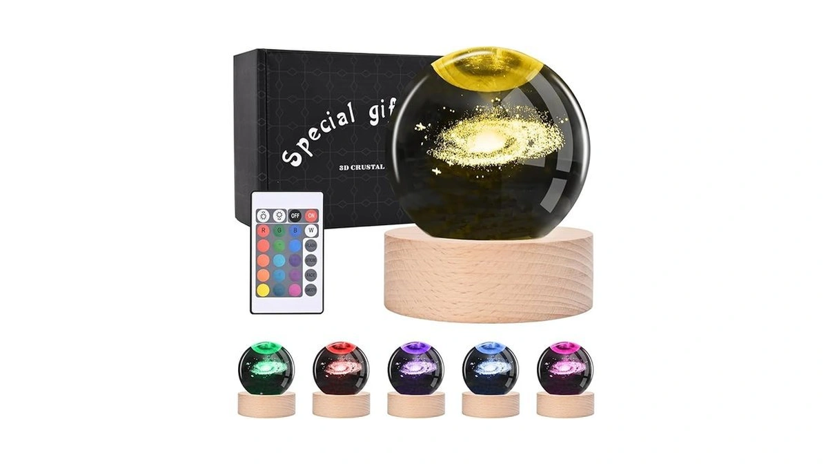 Amazon code: Roewioka Large 3d Galaxy Crystal Ball Li