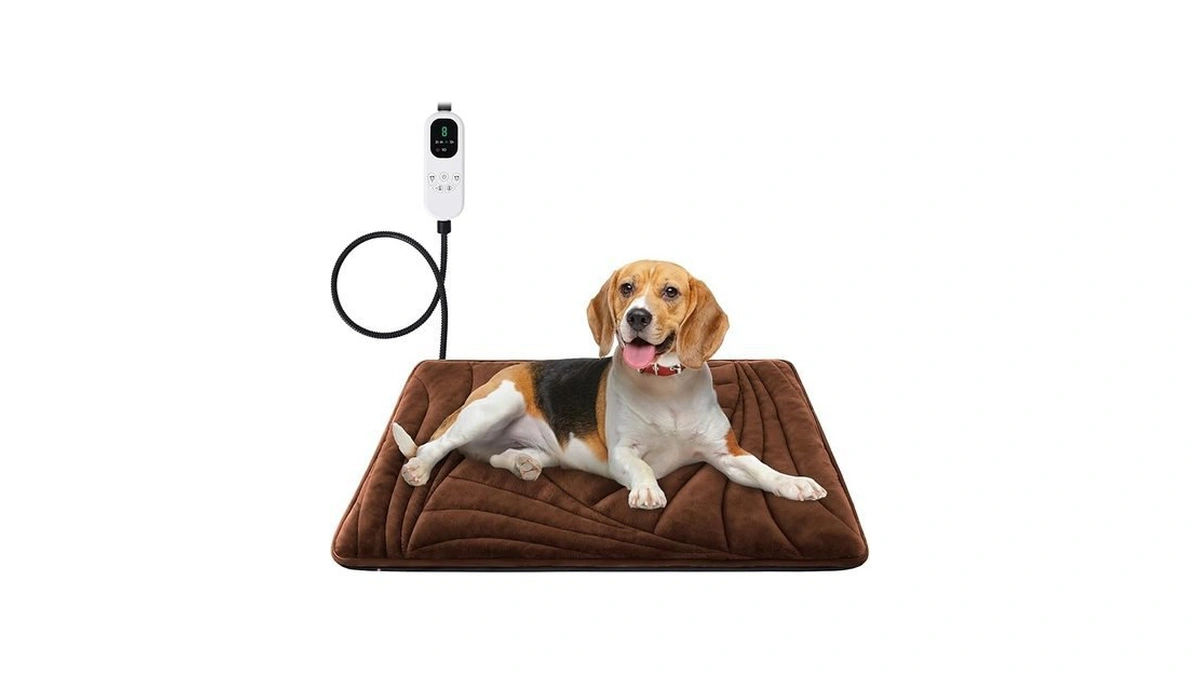 Amazon code: Petrendy Pet Heating Pad With Washable C