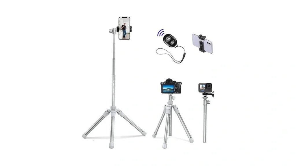 Amazon coupon: K F Concept 67 170cm Cellphone Tripod 2-