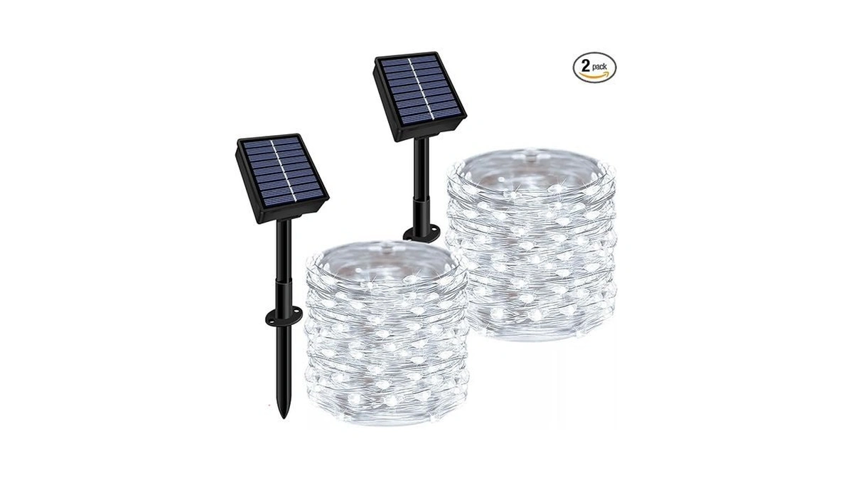 Amazon code: Solar String Lights Outdoor Waterproof 2
