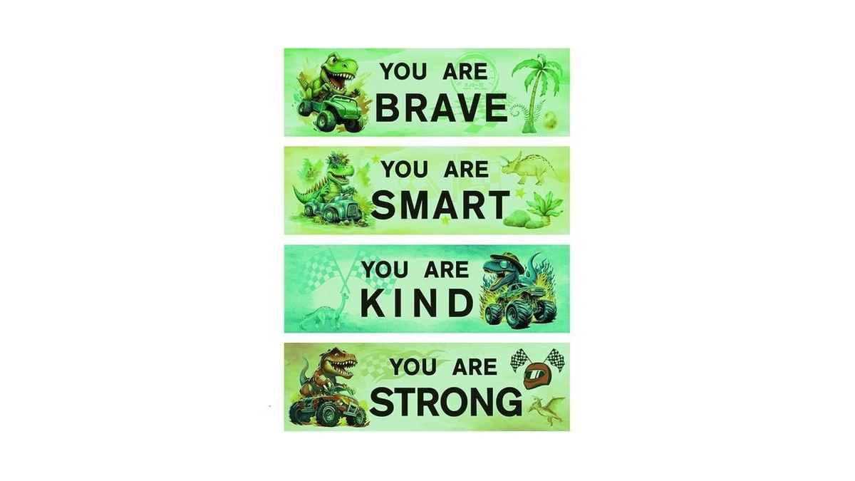 Amazon code: Glow In The Dark Inspirational Dinosaur