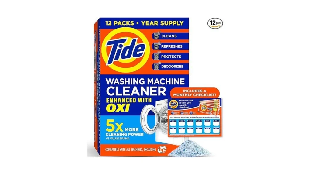 Amazon coupon: Tide Washing Machine Cleaner With Oxi Fo