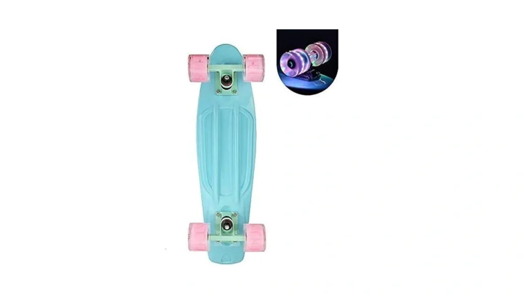 Amazon code: Cruiser Skateboard For Girls With Led Li