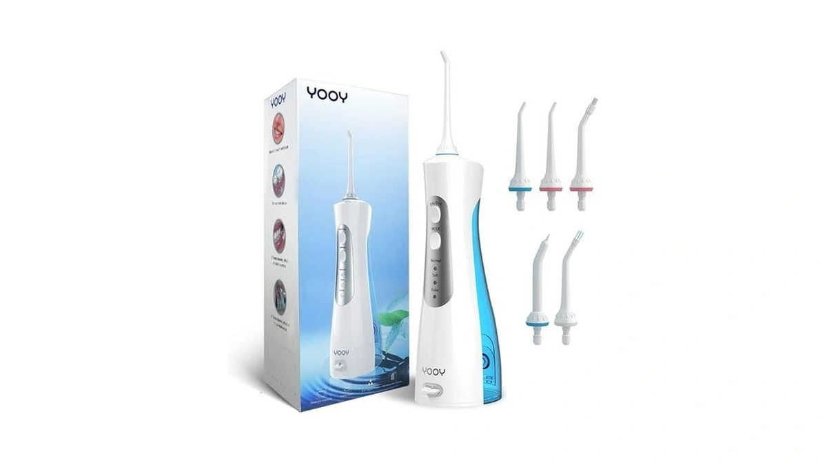 Amazon coupon: Yooy Water Dental Flosser Teeth Portable