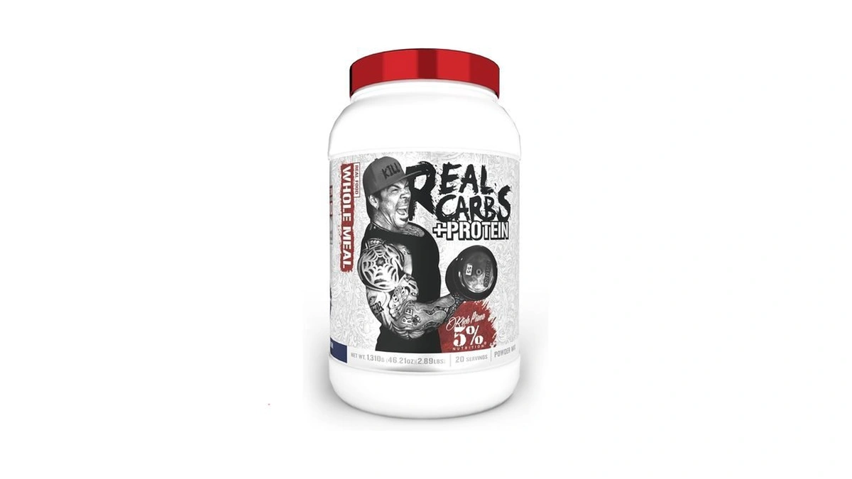 Amazon coupon: 5 Nutrition Rich Piana Real Carbs Protei