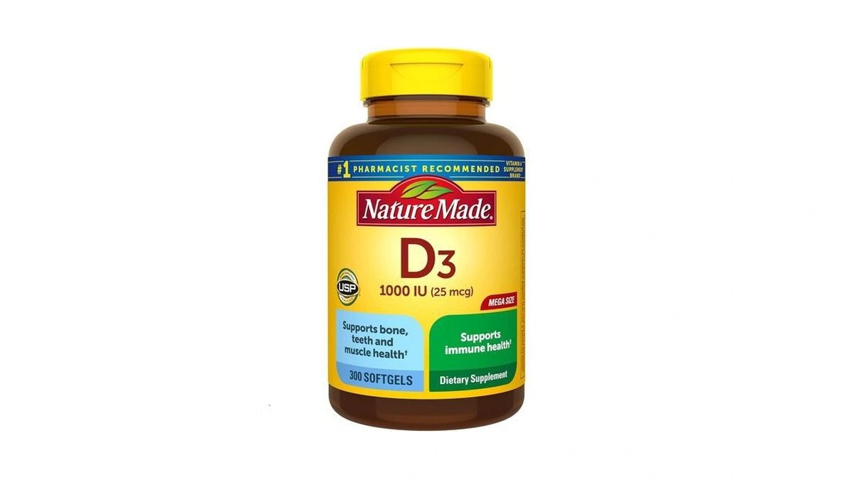 Amazon coupon: Nature Made Vitamin D3 1000 Iu 25 Mcg Vi