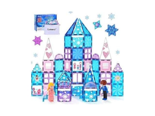 Diamond Magnetic Tiles Set With Magnetic Doodle Kit… Code