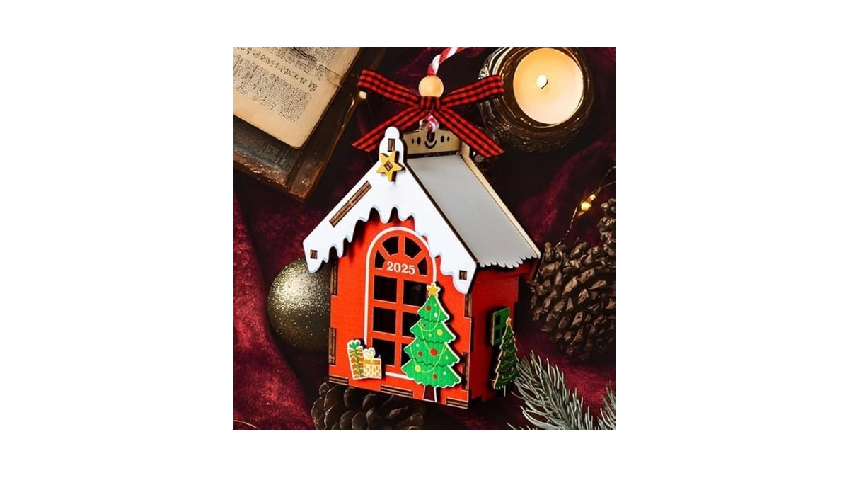 Amazon code: Woodamore Diy 1st Christmas New Home Orn