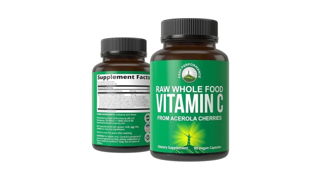 Amazon coupon: Peak Performance Raw Whole Food Natural