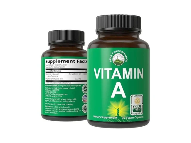 Certified Organic Vitamin A 5000 Iu Supplement… Coupon