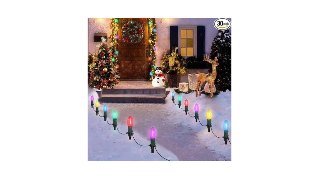 Amazon code: Usokyo 45ft C9 Led Christmas Pathway Lig