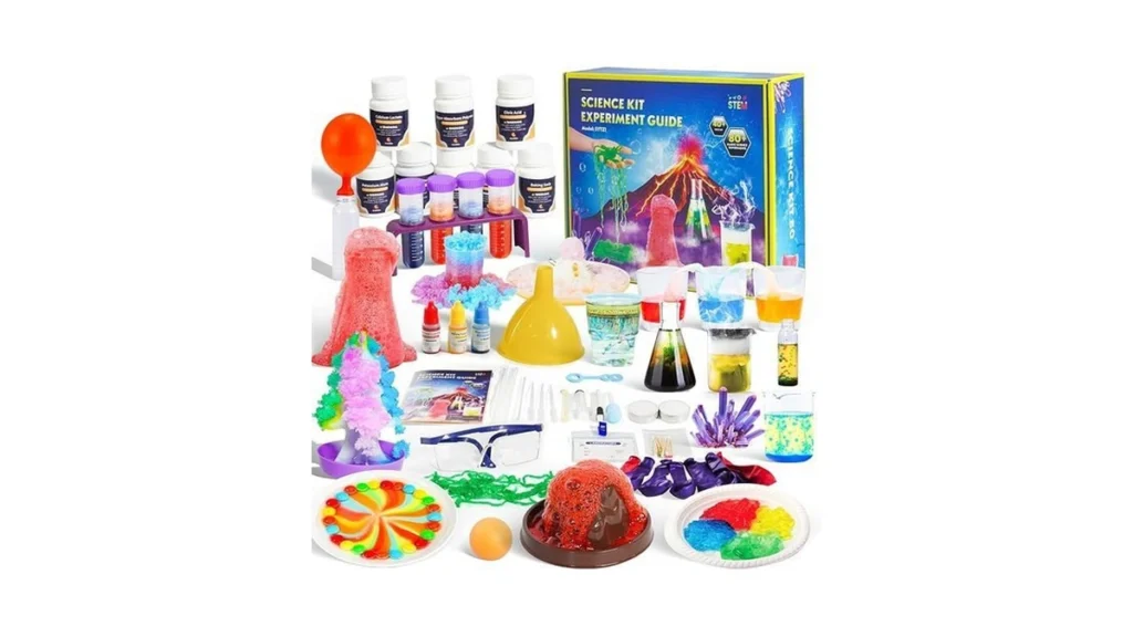 Amazon code: 80 Science Experiment Kit For Kids Ages