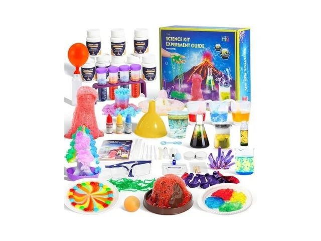 80 Science Experiment Kit For Kids Ages 5-6-7-8… Code