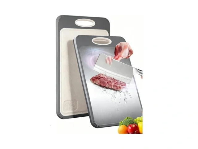 Stainless Steel Cutting Board For Kitchen Double… Code
