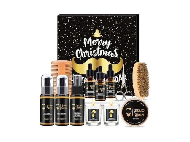 Men Beard Advent Calendar With 12 Day Beard… Code