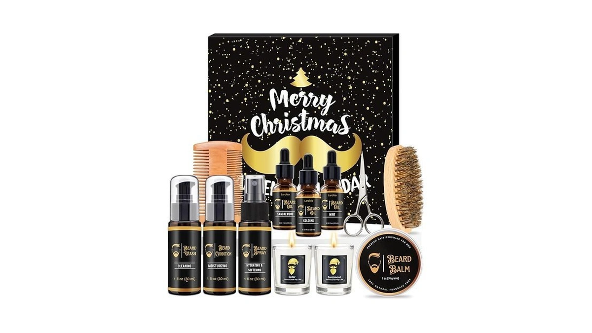Amazon code: Men Beard Advent Calendar With 12 Day Be