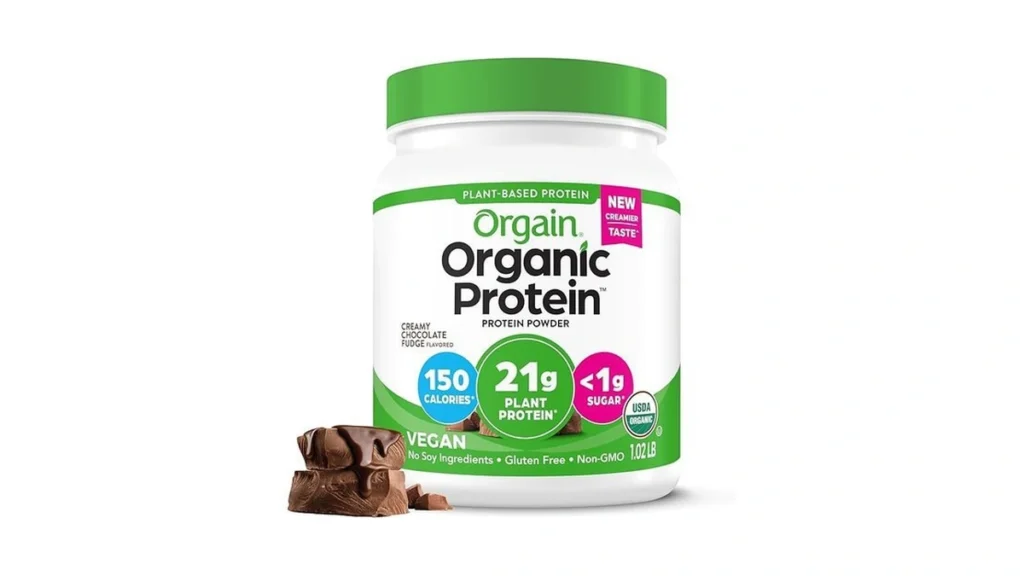 Amazon coupon: Orgain Organic Vegan Protein Powder Crea