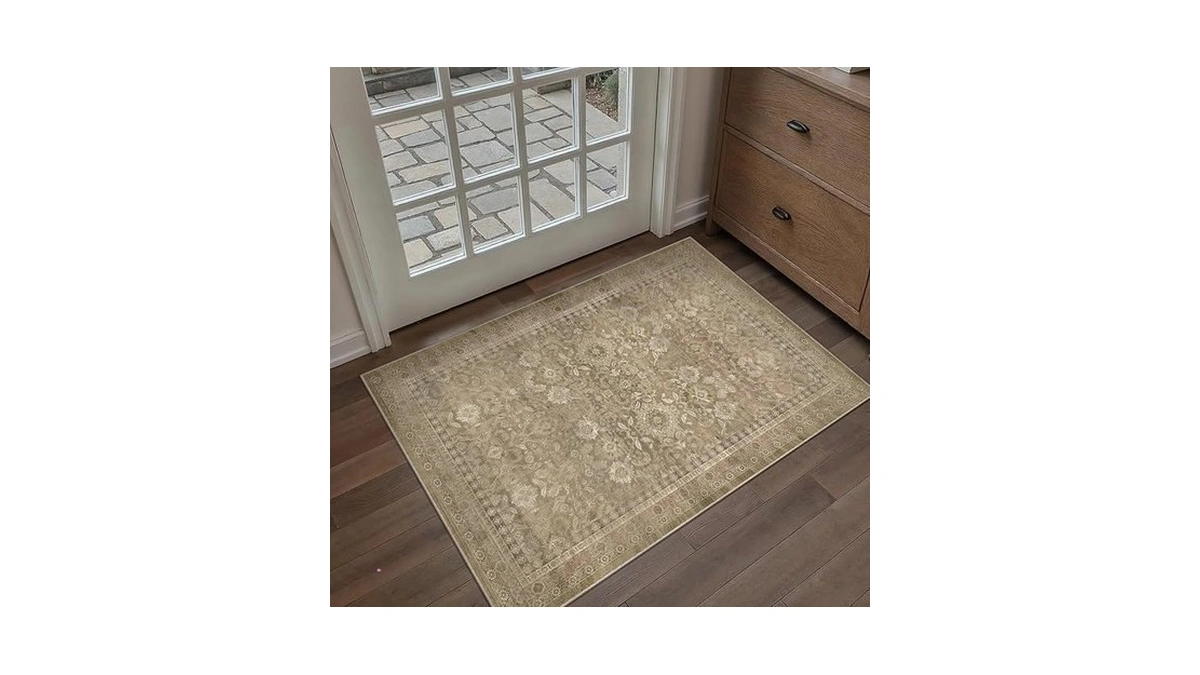 Amazon coupon: Wondrg 2x3 Light Brown Neutral Washable