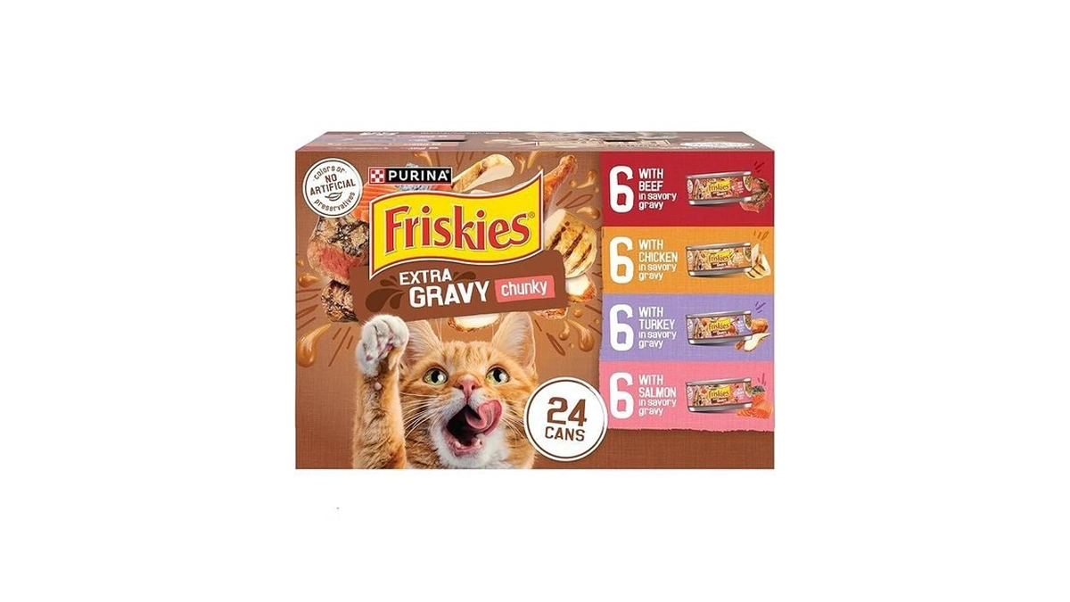 Amazon coupon: Purina Friskies Extra Gravy Wet Cat Food