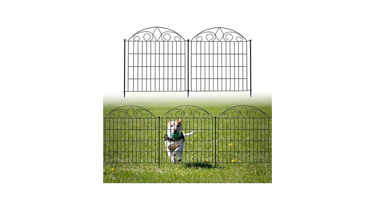 Amazon code: Sunlax 5 Panels Garden Fence 10ft L X 24