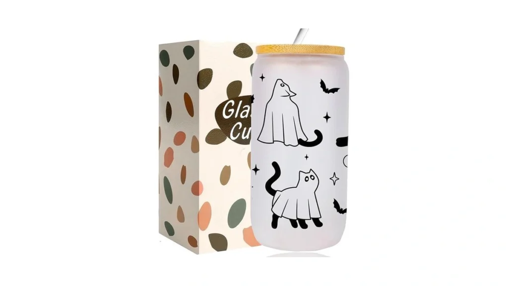 Amazon code: Mhgecc Halloween Ghost Cat Cups - Hallow