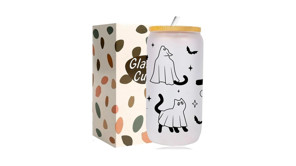 Amazon code: Mhgecc Halloween Ghost Cat Cups - Hallow
