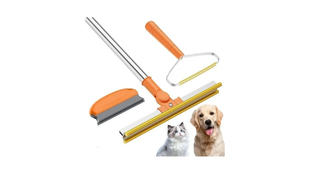 Amazon code: Bolfie 3 In 1 Carpet Rake For Pet Hair R