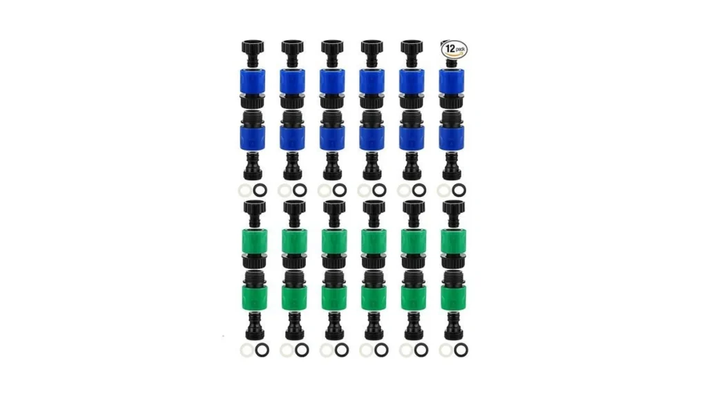 Amazon code: Rossesay 48 Pcs Garden Hose Quick Connec