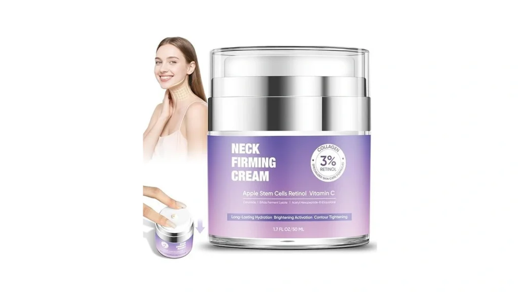Amazon coupon: Blause Neck Firming Cream Retinol Cream