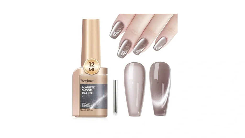 Amazon code: Bevimee Cat Eye Gel Nail Polish 12ml Cry