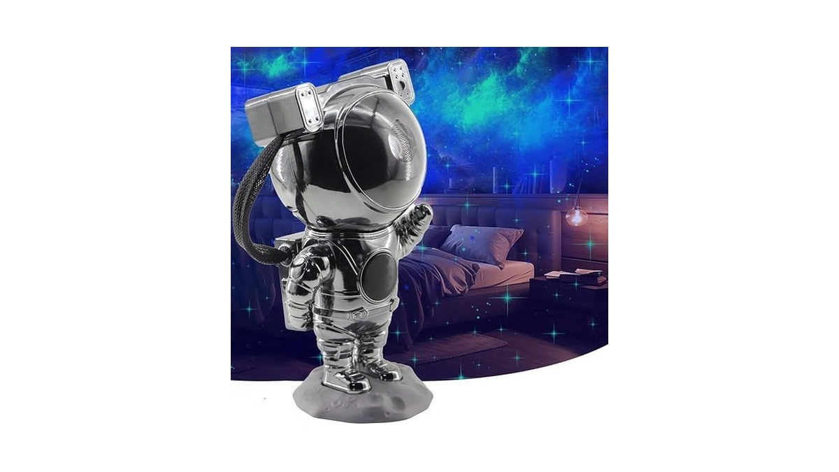 Amazon coupon: Astronaut Galaxy Projector Night Light -
